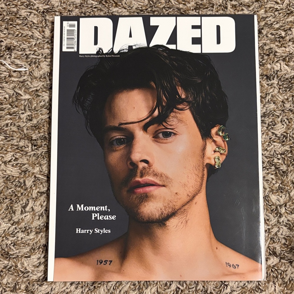 Dazed Harry Styles Magazine Cover